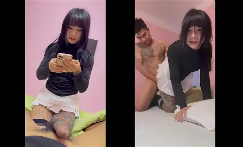 Thương đen Bắc Ninh tình một đêm với anh trai chim to