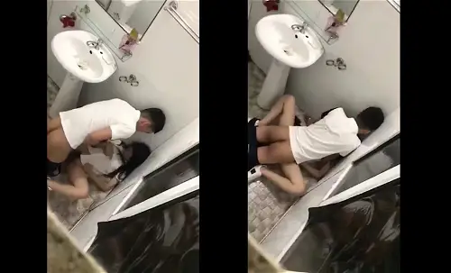 Đi họp lớp đưa cô bạn say vào phòng tắm lén lút xả